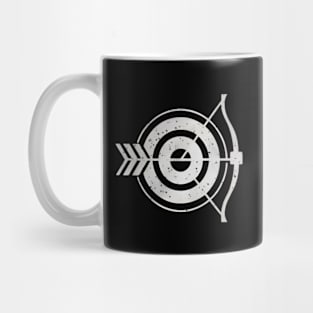 bow and arrow Mug